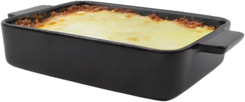 ظرف فر چینی هولست پورزلان BS 431، 31 سانتی متر، آهن مشکی، 31.5 × 19.5 × 5.5 سانتی متر، بسته 1 عددی ظرف فر چینی هولست پورزلان BS 431، 31 سانتی متر، آهن مشکی، 31.5 × 19.5 × 5.5 سانتی متر، بسته 1 عددی