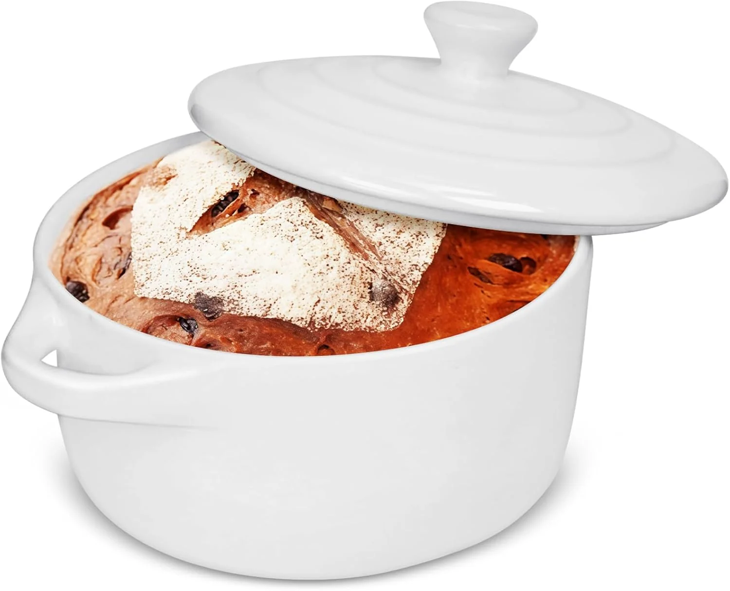 ظرف کممبر پزی Hioph با درب، ظرف سرامیکی سفید 14 سانتی متری برای فر، ظرف پنیر پزی برای کممبر، بری پخته، فوندو، دیپ، قابل استفاده در فر و مایکروویو ظرف کممبر پزی Hioph با درب، ظرف سرامیکی سفید 14 سانتی متری برای فر، ظرف پنیر پزی برای کممبر، بری پخته، فوندو، دیپ، قابل استفاده در فر و مایکروویو