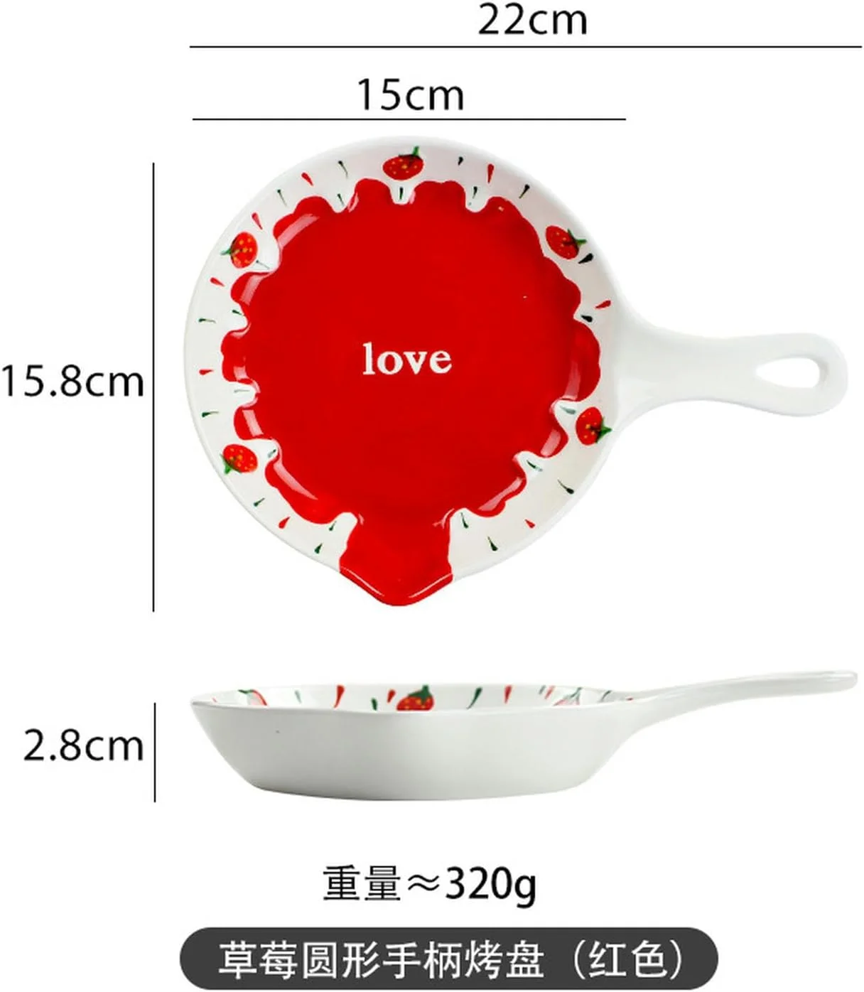 سینی فر توت فرنگی دسته دار مناسب پخت خانگی، سینی تک دسته مناسب پخت پاستا و برنج پنیری - قرمز سینی فر توت فرنگی دسته دار مناسب پخت خانگی، سینی تک دسته مناسب پخت پاستا و برنج پنیری - قرمز