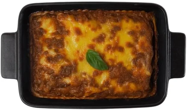 ظرف فر چینی هولست مدل BS 426، 26 سانتی متر، طرح آهن مشکی، 26 x 19.5 x 5.5 سانتی متر، بسته 1 عددی ظرف فر چینی هولست مدل BS 426، 26 سانتی متر، طرح آهن مشکی، 26 x 19.5 x 5.5 سانتی متر، بسته 1 عددی