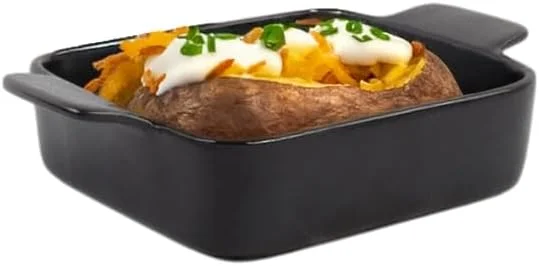 ظرف فر چینی هولست پورسلاین BS 418، 18 سانتی متر، مشکی آهن، 17.8 x 12.5 x 4.4 سانتی متر، مجموعه 6 عددی ظرف فر چینی هولست پورسلاین BS 418، 18 سانتی متر، مشکی آهن، 17.8 x 12.5 x 4.4 سانتی متر، مجموعه 6 عددی