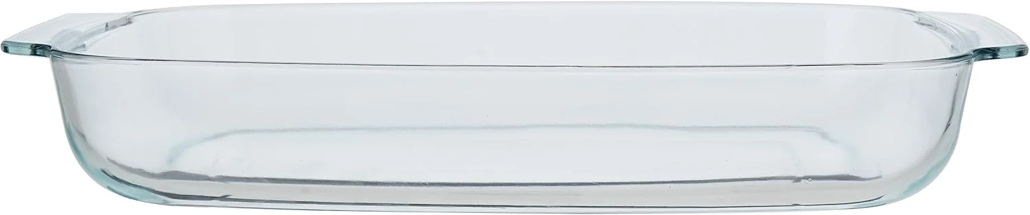 ظرف پخت مستطیلی خمیده 5.0 لیتری HOME MAKER AHM - شیشه فر ظرف پخت مستطیلی خمیده 5.0 لیتری HOME MAKER AHM - شیشه فر