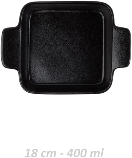 ظرف فر چینی هولست پورسلاین BS 418، 18 سانتی متر، مشکی آهن، 17.8 x 12.5 x 4.4 سانتی متر، مجموعه 6 عددی ظرف فر چینی هولست پورسلاین BS 418، 18 سانتی متر، مشکی آهن، 17.8 x 12.5 x 4.4 سانتی متر، مجموعه 6 عددی