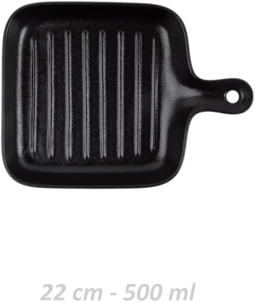 هولست پورسلن BS 122 شیرجوش چینی 22 سانتی متر طرح چدن مشکی 22 x 16 x 3.2 سانتی متر مجموعه 6 عددی هولست پورسلن BS 122 شیرجوش چینی 22 سانتی متر طرح چدن مشکی 22 x 16 x 3.2 سانتی متر مجموعه 6 عددی