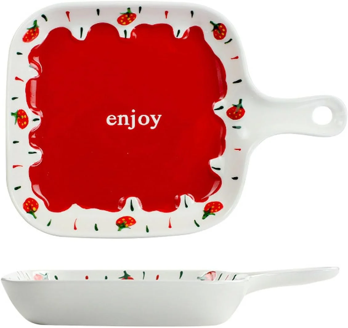 سینی فر توت فرنگی دسته دار مناسب پخت خانگی، سینی تک دسته مناسب پخت پاستا و برنج پنیری - قرمز سینی فر توت فرنگی دسته دار مناسب پخت خانگی، سینی تک دسته مناسب پخت پاستا و برنج پنیری - قرمز