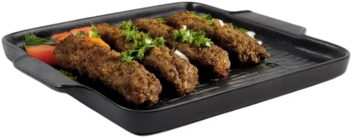 هولست پورسلن BS 224 بشقاب سرخ کردنی چینی 24 سانتی متر طرح آهن مشکی 24.5 x 22 x 2 سانتی متر - ست 6 عددی هولست پورسلن BS 224 بشقاب سرخ کردنی چینی 24 سانتی متر طرح آهن مشکی 24.5 x 22 x 2 سانتی متر - ست 6 عددی