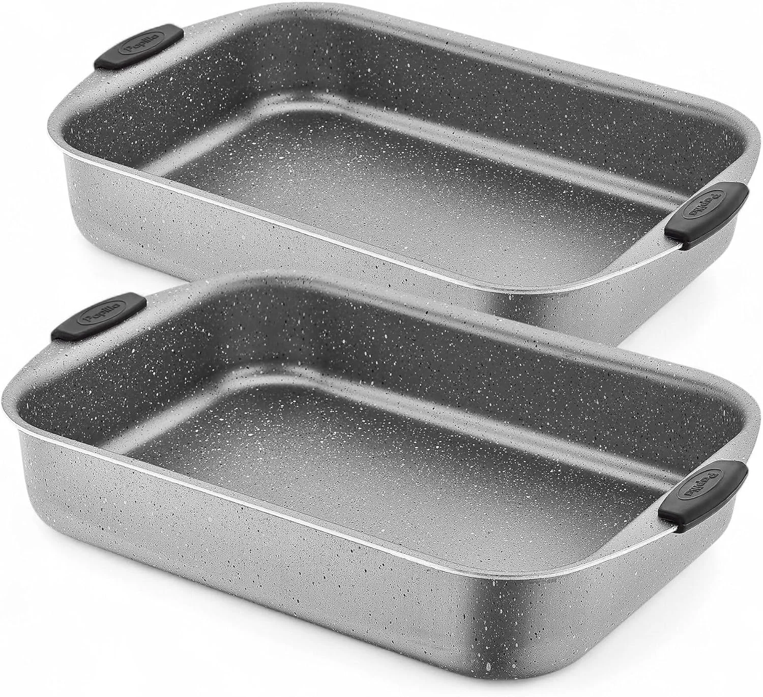 ست 2 عددی سینی فر آلومینیومی دایکاست گرانیتی نچسب FRED ست 2 عددی سینی فر آلومینیومی دایکاست گرانیتی نچسب FRED