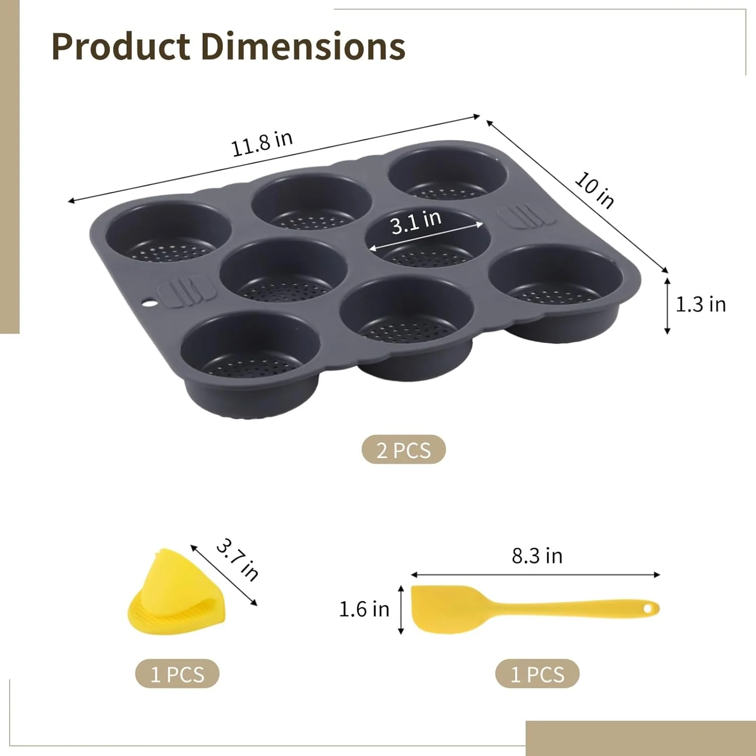 قالب های نان همبرگر FELISTORY برای پخت قالب های نان همبرگر FELISTORY برای پخت