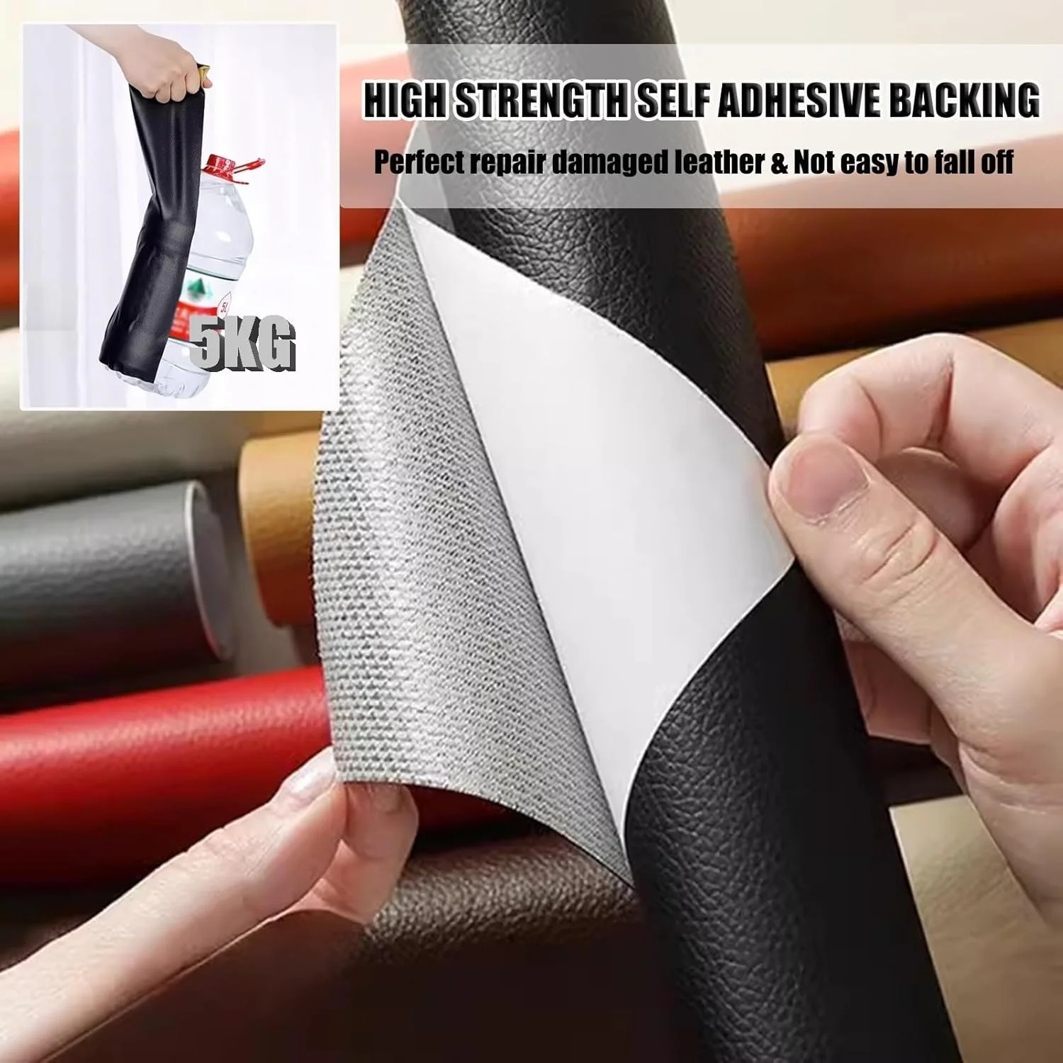 پچ تعمیر چرم برای مبلمان، 25x30 سانتی متر پچ های چرمی خود چسب قابل برش برای مبل صندلی ماشین مبلمان صندلی کفش (نارنجی) پچ تعمیر چرم برای مبلمان، 25x30 سانتی متر پچ های چرمی خود چسب قابل برش برای مبل صندلی ماشین مبلمان صندلی کفش (نارنجی)