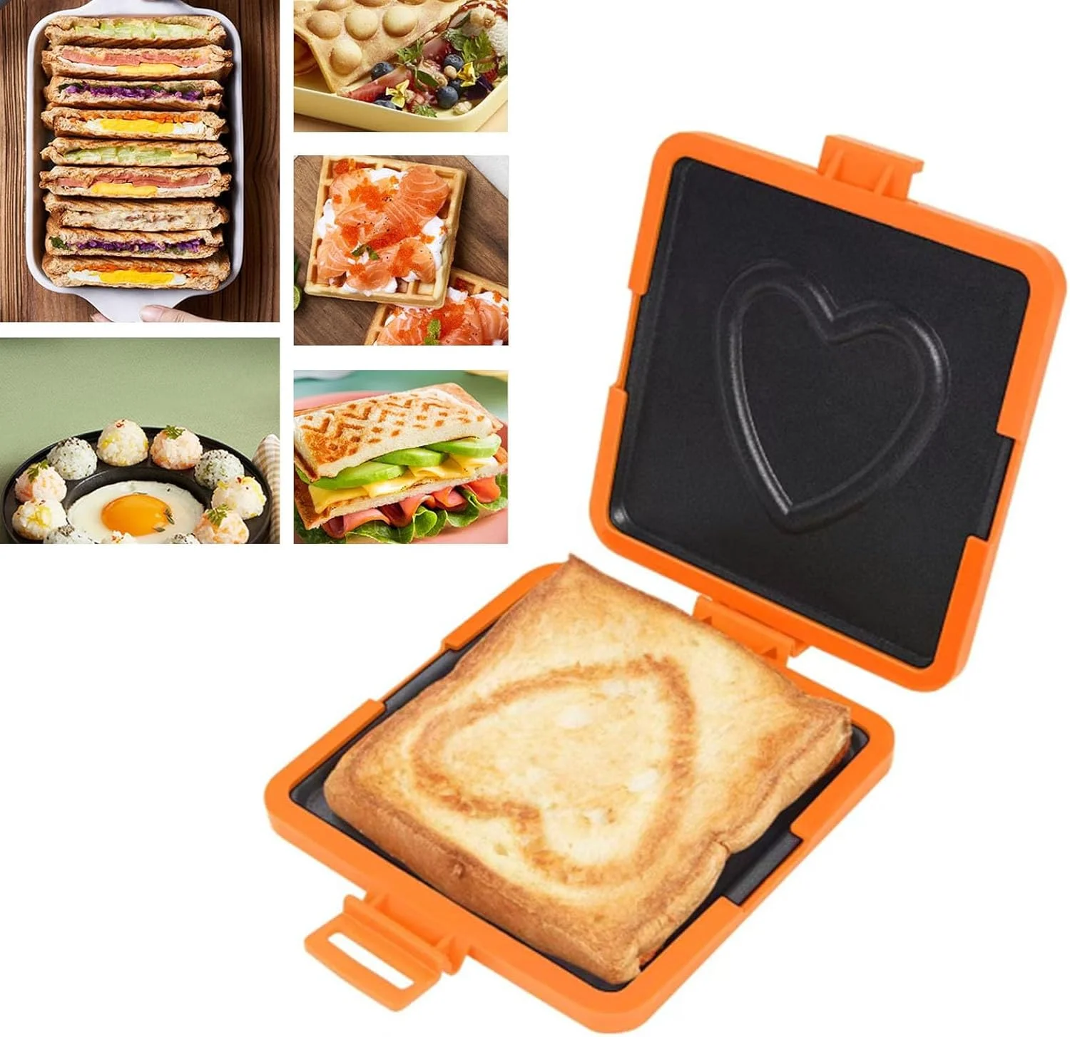 تابه پخت مایکروویو Jiawu، تابه گریل مایکروویو سریع و ترد برای علاقه مندان به آشپزی (B)