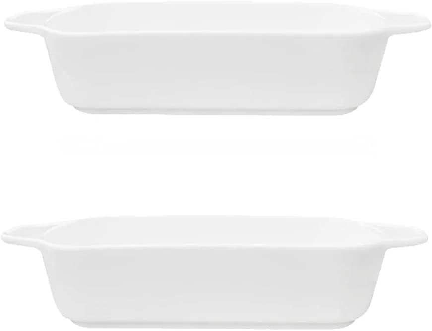 ظروف پخت سرامیکی برای غذاهای گریل شده، کیک و وعده های غذایی مستطیلی، تابه پخت سرامیکی بادوام () ظروف پخت سرامیکی برای غذاهای گریل شده، کیک و وعده های غذایی مستطیلی، تابه پخت سرامیکی بادوام ()