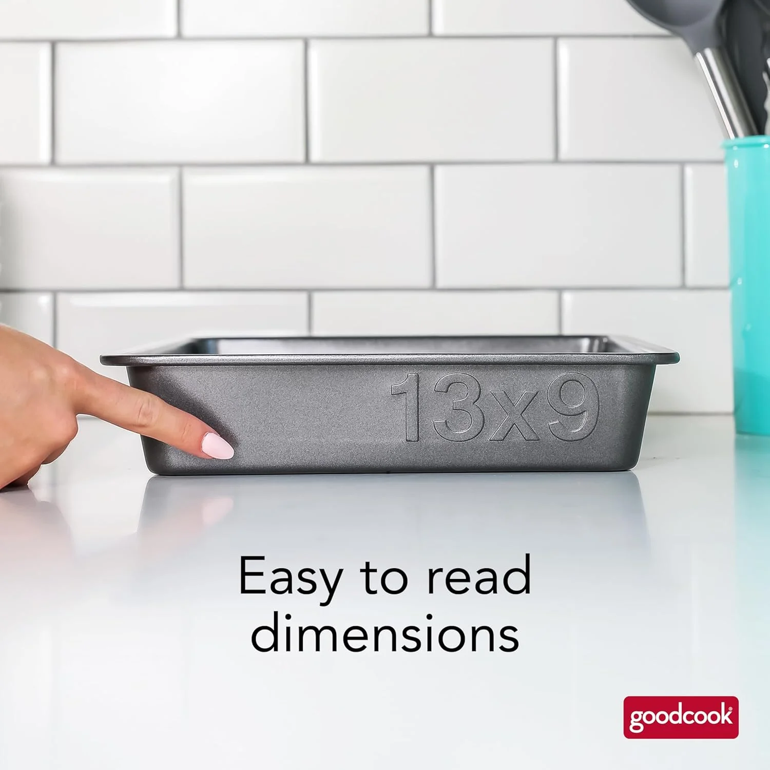 قالب مستطیلی پخت GoodCook PRO، نچسب، مقاوم در برابر تاب برداشتن و خراش، قابل شستشو در ماشین ظرفشویی، ساختار فولاد کربنی برای پخت یکنواخت، قابل استفاده در فر تا دمای 250 درجه سانتیگراد، 23x33 سانتی متر، خاکستری قالب مستطیلی پخت GoodCook PRO، نچسب، مقاوم در برابر تاب برداشتن و خراش، قابل شستشو در ماشین ظرفشویی، ساختار فولاد کربنی برای پخت یکنواخت، قابل استفاده در فر تا دمای 250 درجه سانتیگراد، 23x33 سانتی متر، خاکستری