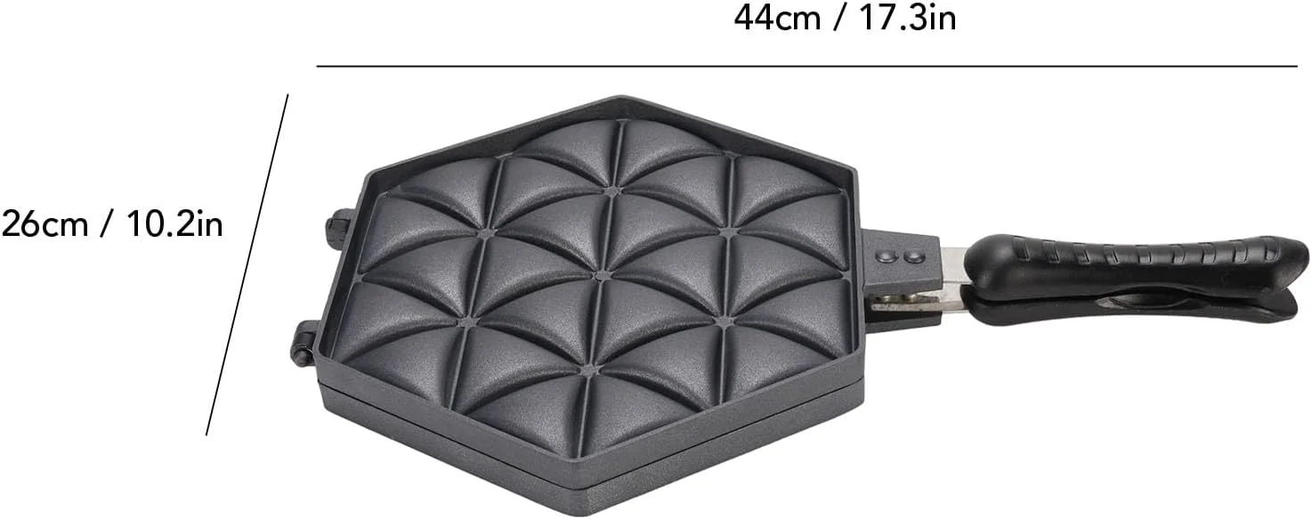 تابه سمبوسه ساز جدید Oreilet، صفحه پخت و پز آلیاژ آلومینیوم ممتاز نچسب با راندمان بالا، تابه پخت سمبوسه برای پخت و پز خانگی چندتایی به طور همزمان تابه سمبوسه ساز جدید Oreilet، صفحه پخت و پز آلیاژ آلومینیوم ممتاز نچسب با راندمان بالا، تابه پخت سمبوسه برای پخت و پز خانگی چندتایی به طور همزمان