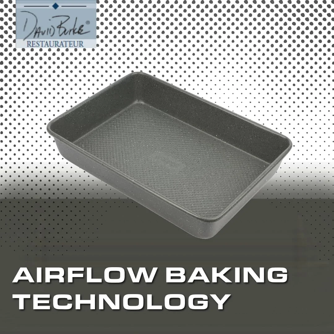 David Burke Oblong Bake Pan 13" x 9" x 2 1/2" David Burke Oblong Bake Pan 13" x 9" x 2 1/2"