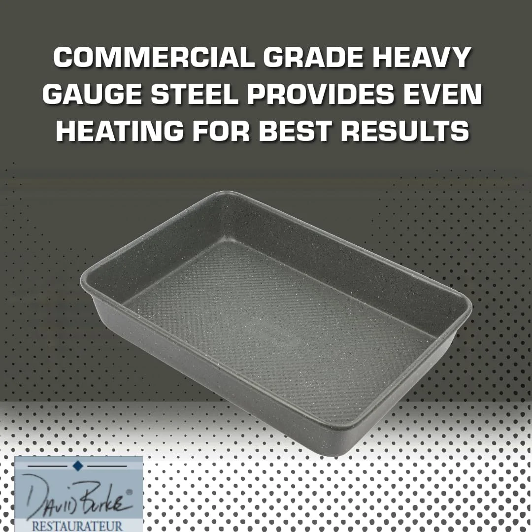 David Burke Oblong Bake Pan 13" x 9" x 2 1/2" David Burke Oblong Bake Pan 13" x 9" x 2 1/2"
