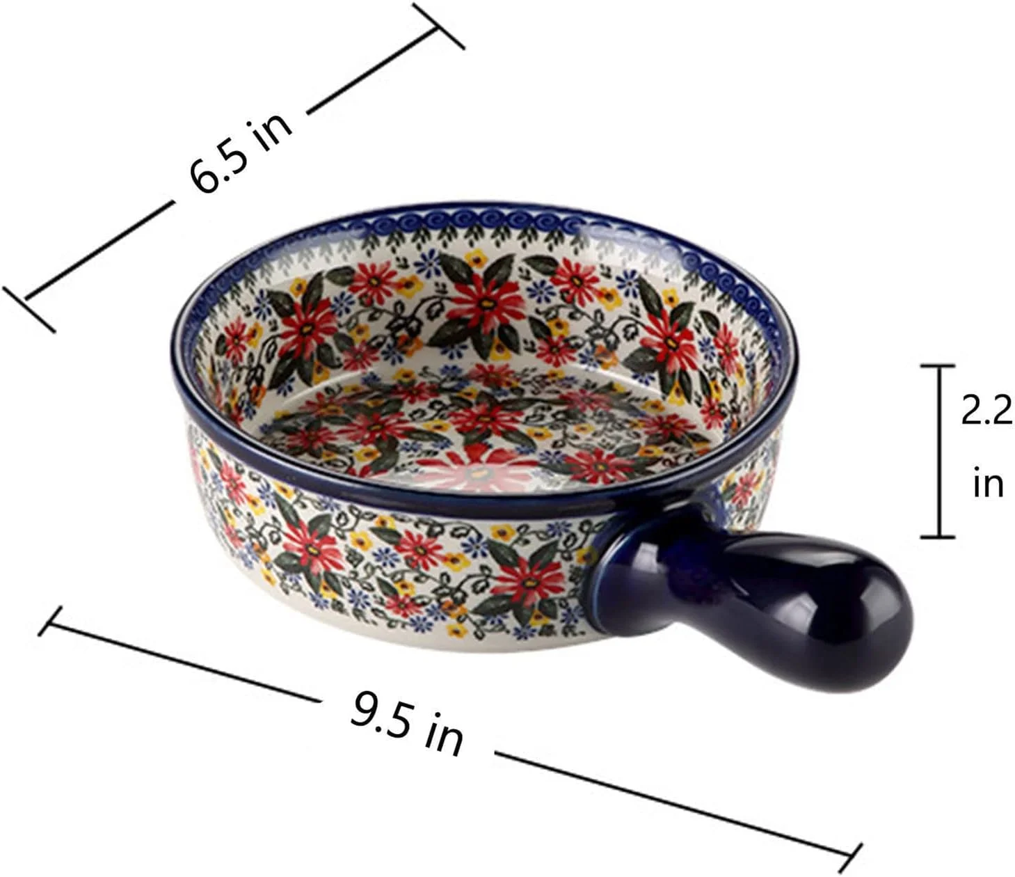 ظروف سرامیکی پخت و پز 950 میلی لیتری، ظرف فر، ظروف غذاخوری ژاپنی طرح گل، ظرف کوچک سرامیکی پخت، بشقاب مناسب فر، بشقاب سرو، سالاد، مخلفات، اسنک