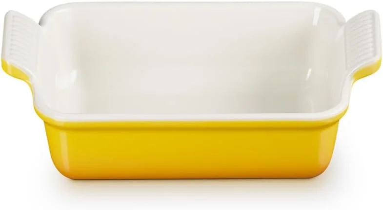 ظرف مستطیلی میراث ل کروسه، سفالی، 19 سانتی متر، 1.1 لیتر، شهد