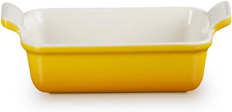 ظرف مستطیلی میراث ل کروسه، سفالی، 19 سانتی متر، 1.1 لیتر، شهد ظرف مستطیلی میراث ل کروسه، سفالی، 19 سانتی متر، 1.1 لیتر، شهد