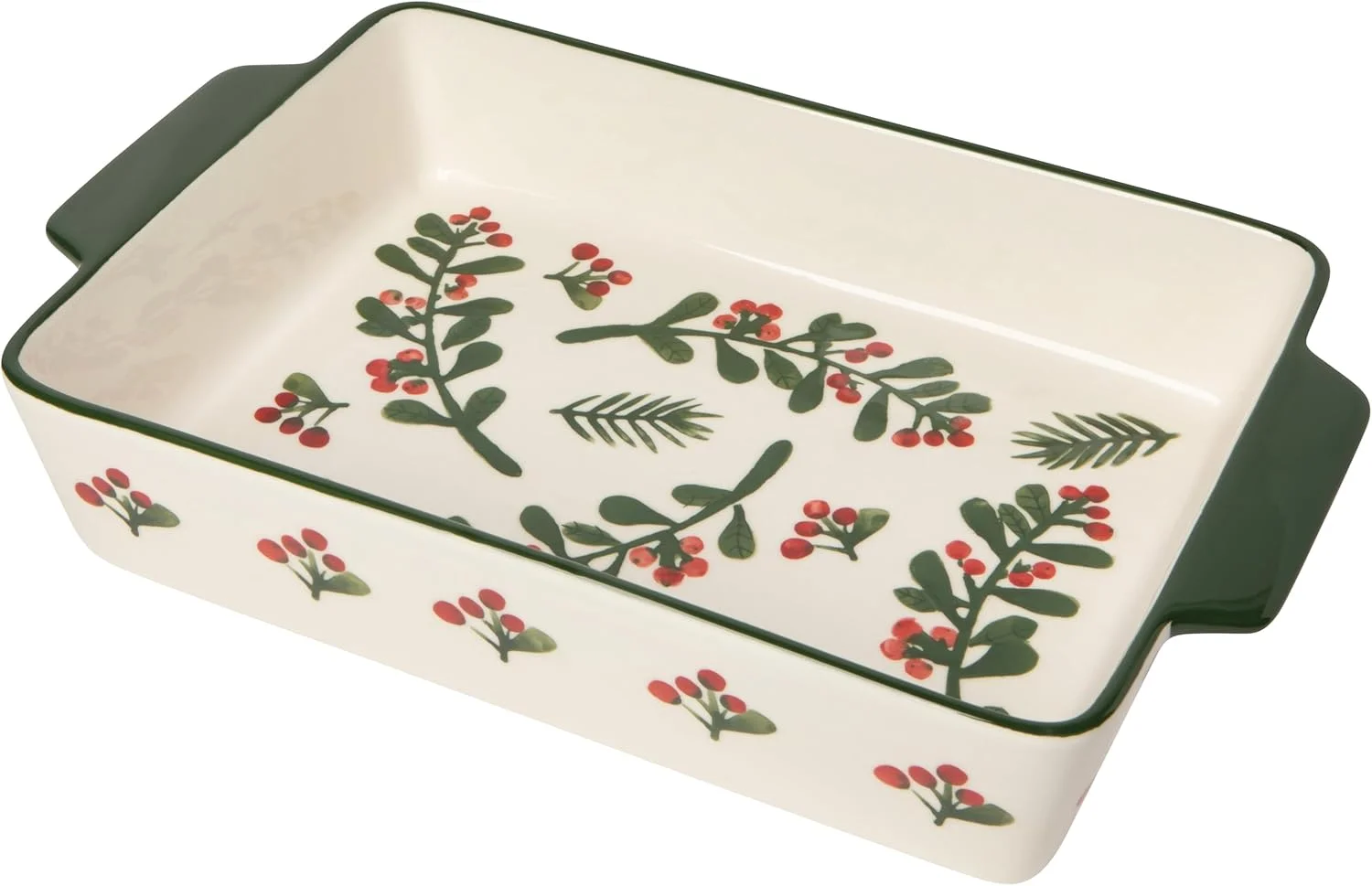 ظرف پخت کریسمس با طرح وینتربری از Now Designs by Danica ظرف پخت کریسمس با طرح وینتربری از Now Designs by Danica