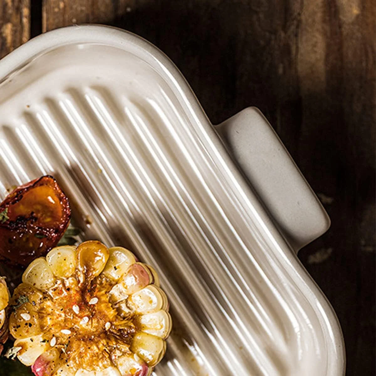 ظروف پخت سرامیکی، ظروف سرامیکی برای پخت و پز، ظروف مستطیلی سرامیکی با دسته برای فر، تابه سرامیکی لازانیا (B) ظروف پخت سرامیکی، ظروف سرامیکی برای پخت و پز، ظروف مستطیلی سرامیکی با دسته برای فر، تابه سرامیکی لازانیا (B)