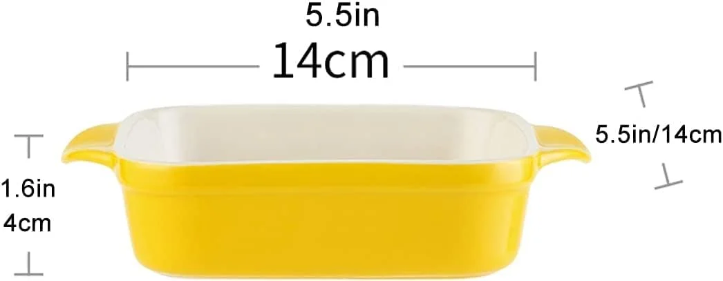 ظروف پخت سرامیکی، ظرف مستطیلی سرامیکی مناسب برای فر، ظرف لازانیا، ظرف کوچک کس (قرمز 7 اینچ) ظروف پخت سرامیکی، ظرف مستطیلی سرامیکی مناسب برای فر، ظرف لازانیا، ظرف کوچک کس (قرمز 7 اینچ)