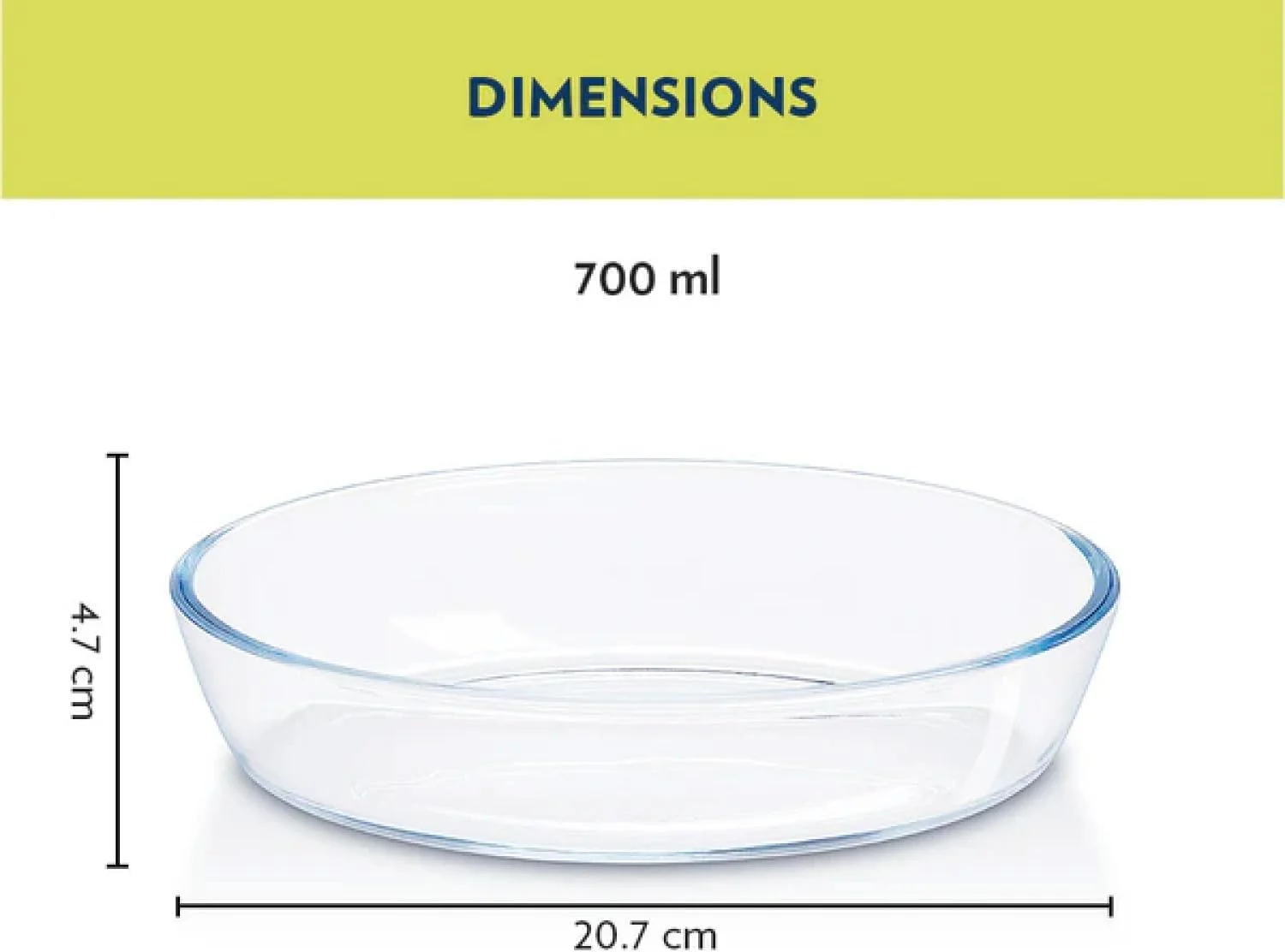 ظرف بیضی شکل بوروسیل، 0.7 لیتر | ظرف بوروسیلیکاتی مقاوم در برابر حرارت، مناسب فر، ظرف پخت دسر، مقاوم در برابر حرارت، چند منظوره، مناسب سرو در آشپزخانه، DSHEX0038 ظرف بیضی شکل بوروسیل، 0.7 لیتر | ظرف بوروسیلیکاتی مقاوم در برابر حرارت، مناسب فر، ظرف پخت دسر، مقاوم در برابر حرارت، چند منظوره، مناسب سرو در آشپزخانه، DSHEX0038