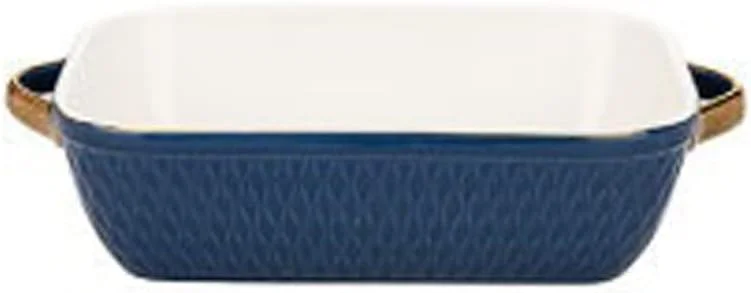 ظرف پخت مستطیلی و بیضی با روکش سرامیکی طلایی، مناسب فر، باربیکیو و سرو سالاد (رنگ: E) ظرف پخت مستطیلی و بیضی با روکش سرامیکی طلایی، مناسب فر، باربیکیو و سرو سالاد (رنگ: E)