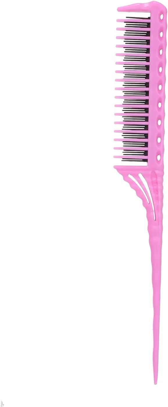 شانه ایرومی، شانه پوش دهی سه ردیفه، برس باز کننده گره مو و شانه دم موشی برای حجم دادن و شانه آرایشگری مو