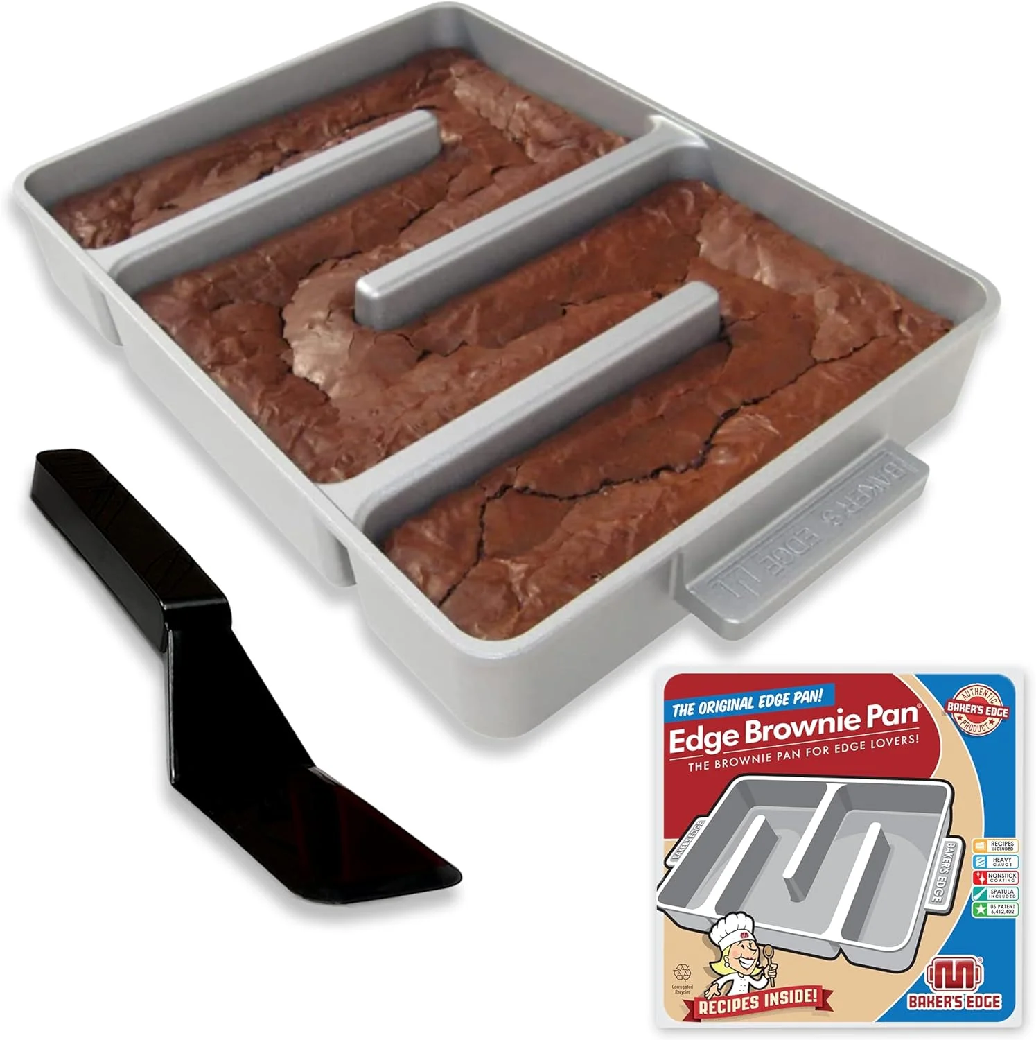 قالب کیک براونی نچسب Baker's Edge قالب کیک براونی نچسب Baker's Edge