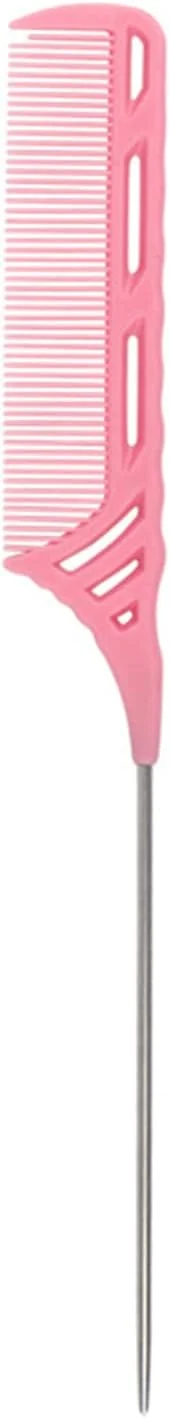 شانه دم باریک ایرومامی، 1 عدد شانه دم موشی حرفه ای 8.9 اینچی، شانه دم باریک استیل ضد زنگ، مقاوم در برابر الکتریسیته ساکن و حرارت، شانه پوش دهنده سبک وزن برای انواع مو