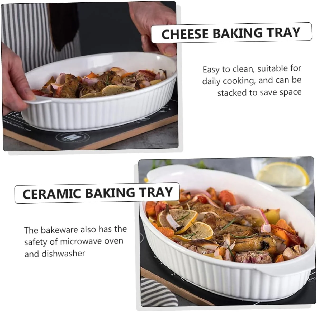 1 عدد ظرف پخت آمفورا شیشه ای مناسب فر، تابه کباب پز برای فر، تابه سرامیکی، ظرف برشته کردن چینی، سینی گرد پخت و پز، تابه پخت چینی، بشقاب پخت سرامیکی، سینی پخت پنیر