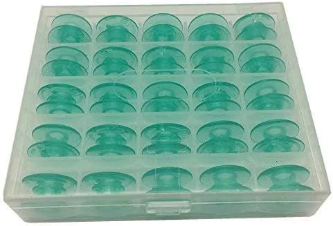 قرقره پلاستیکی شفاف سبز FQTANJU، 25 عدد در جعبه - #4125615-45، مناسب برای چرخ خیاطی های وایکینگ هاسکوارنا دیزاینر، پلاتینیوم، سری لیلی و همچنین مناسب برای چرخ خیاطی های وایت قرقره پلاستیکی شفاف سبز FQTANJU، 25 عدد در جعبه - #4125615-45، مناسب برای چرخ خیاطی های وایکینگ هاسکوارنا دیزاینر، پلاتینیوم، سری لیلی و همچنین مناسب برای چرخ خیاطی های وایت