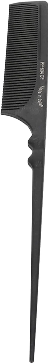 شانه دم موشی Byged، شانه مو با دوام، مقاوم در برابر حرارت بالا، ضد لغزش، با دستگیره راحت برای انواع مو مشکی (PP-804)