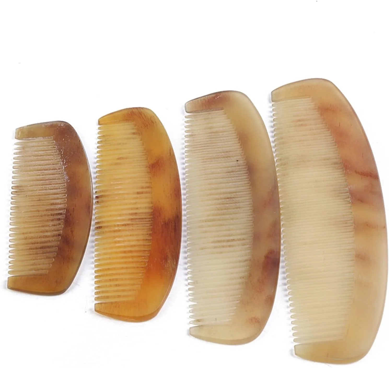 شانه مو زنانه یک تکه کهربایی، برس مراقبت از مو، ابزار حالت دهی مو، شانه آرایشگری (رنگ: D)