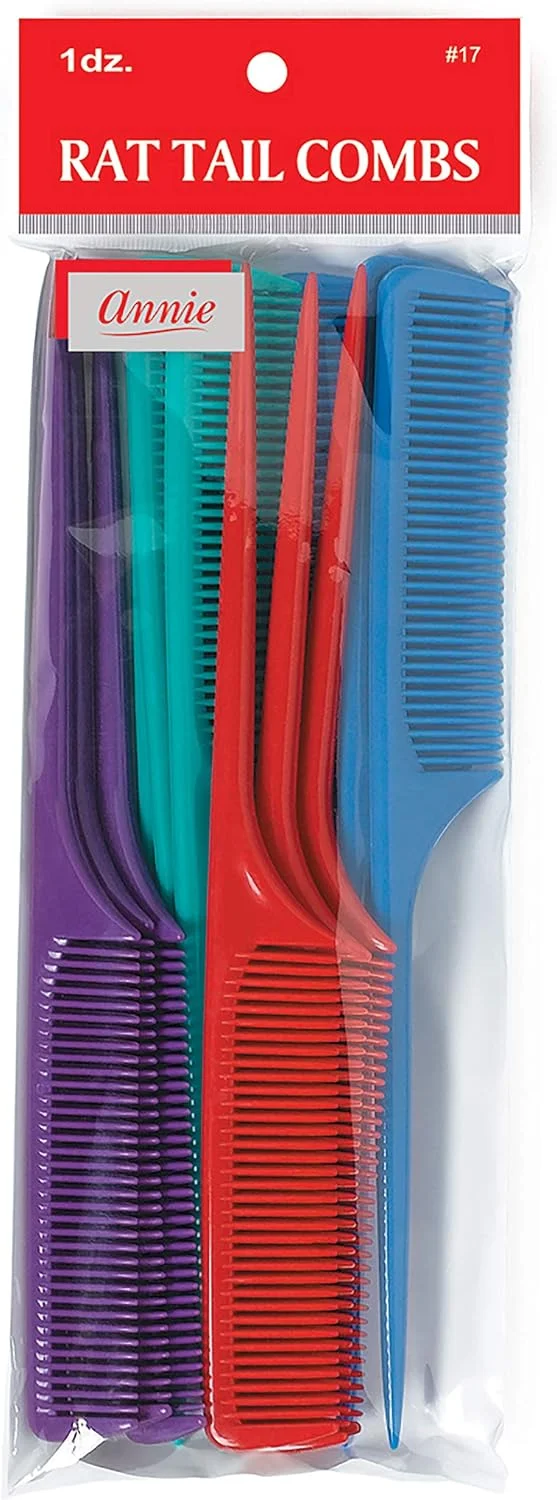 مجموعه شانه دم موشی Annie، بسته 12 عددی