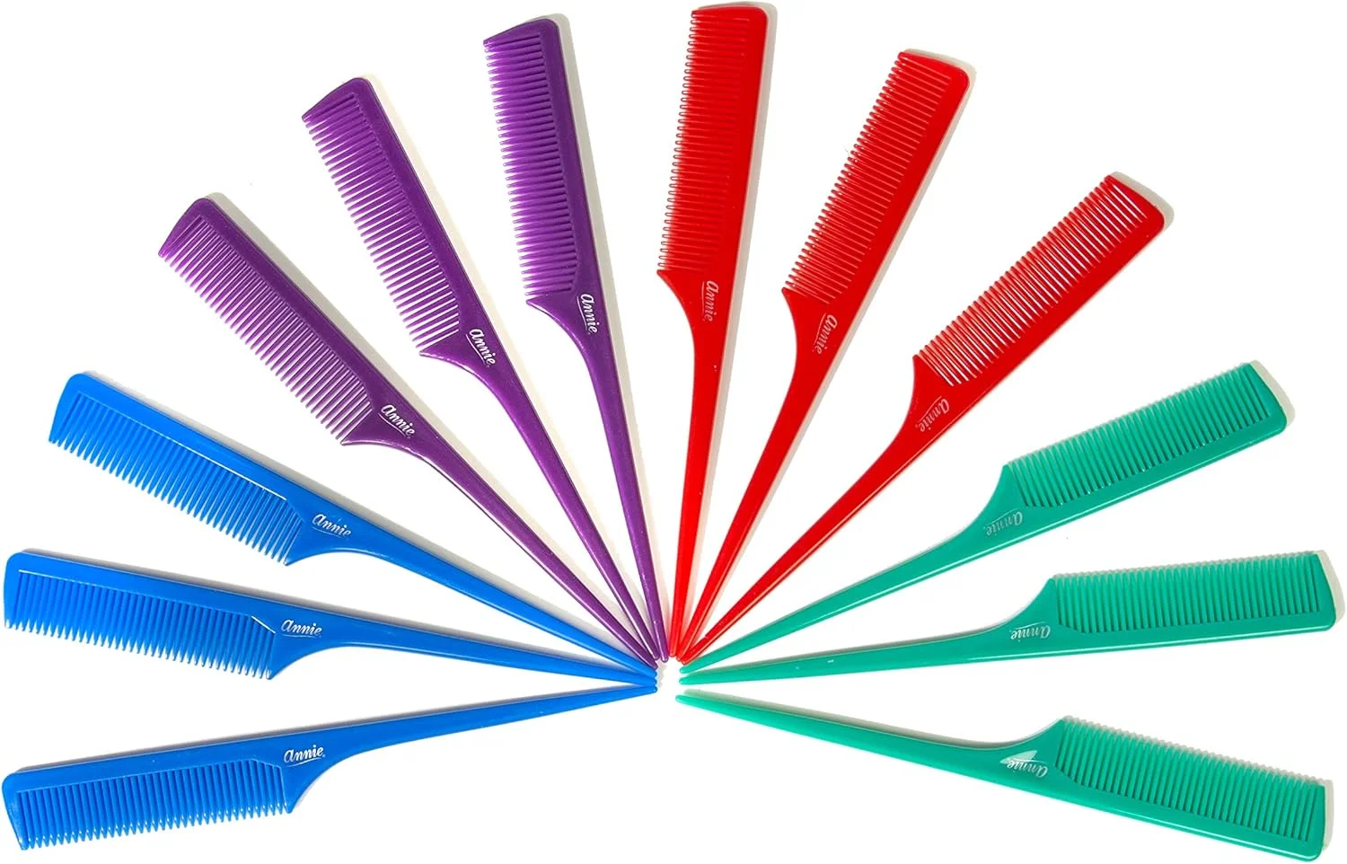 مجموعه شانه دم موشی Annie، بسته 12 عددی