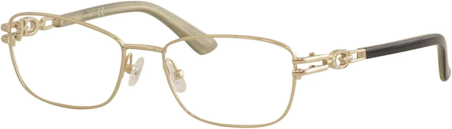 فریم عینک طبی گس GU2687 - فریم طلایی، عدسی طلایی، قطر عدسی 53 میلی متر GU268753032، طلایی، عدسی-53 پل-17 B-35 ED-57.4 دسته-135