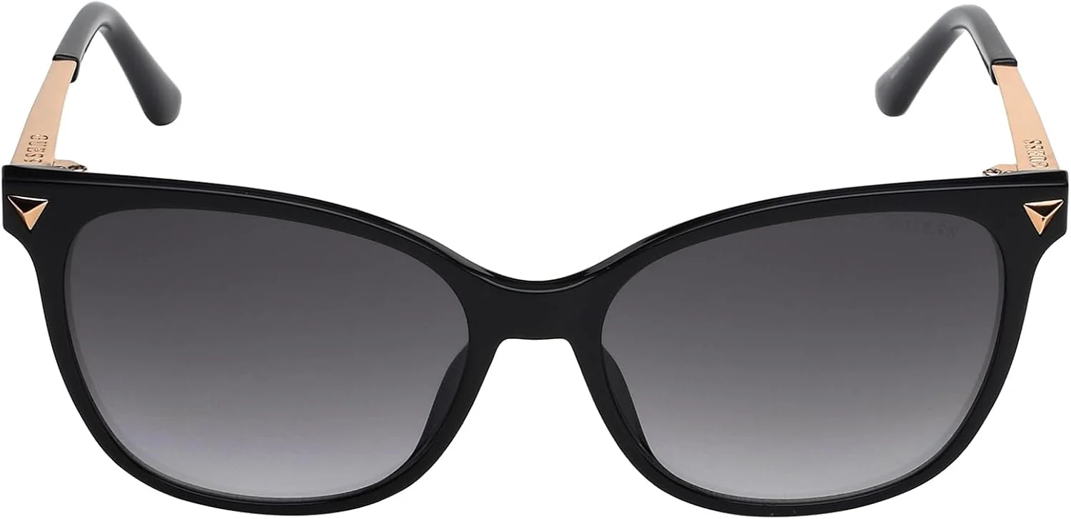عینک آفتابی زنانه مستطیلی حدس مشکی مدل GU7684 01B