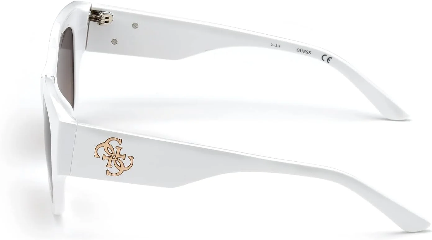 عینک آفتابی زنانه گس GU 7680 21F سفید سایز 50