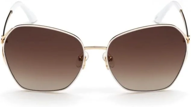 عینک آفتابی زنانه گس GU 7687 32F طلایی سایز 62