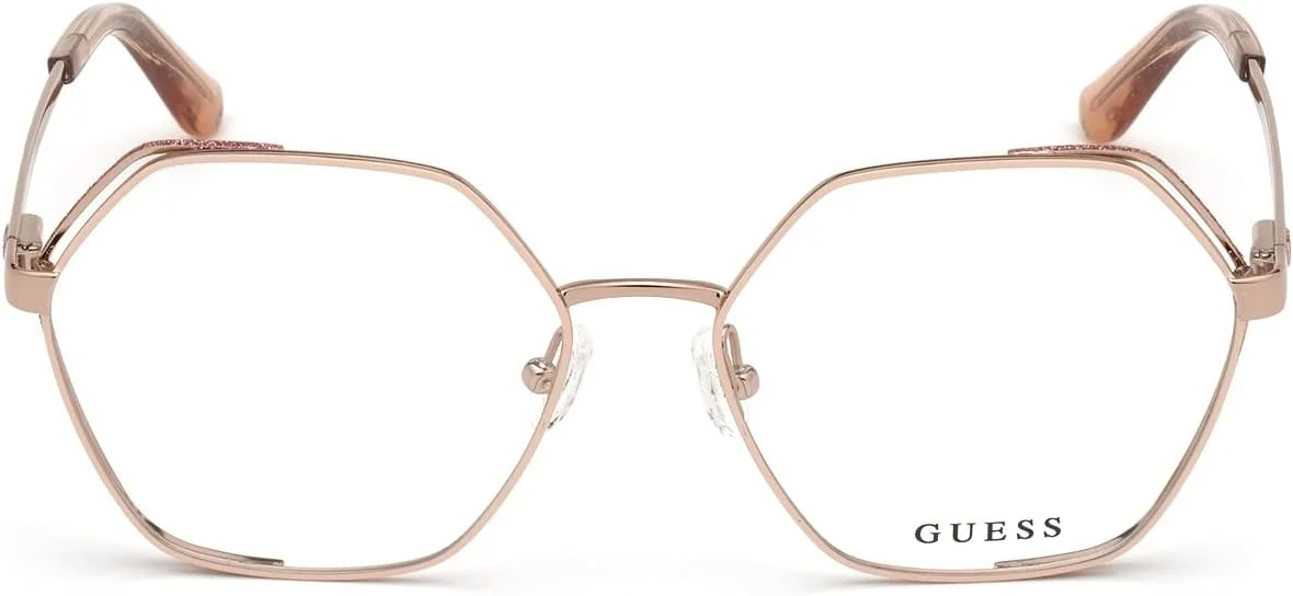 عینک آفتابی زنانه گس مدل GU2792، طلایی رز براق، سایز 56