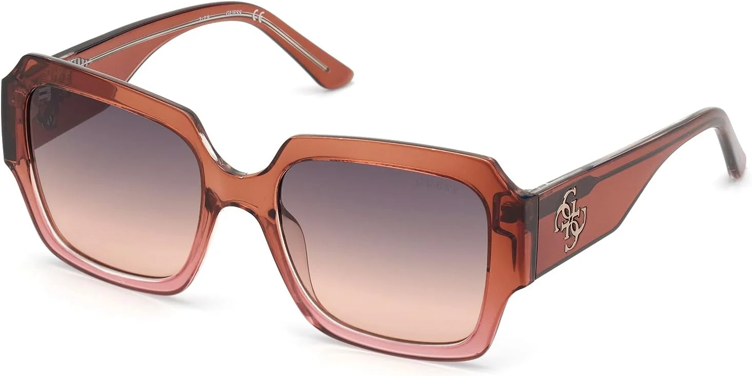 عینک آفتابی زنانه گس مدل GU768147B، رنگ: قهوه ای روشن/متفرقه/دودی تدریجی، سایز: 54
