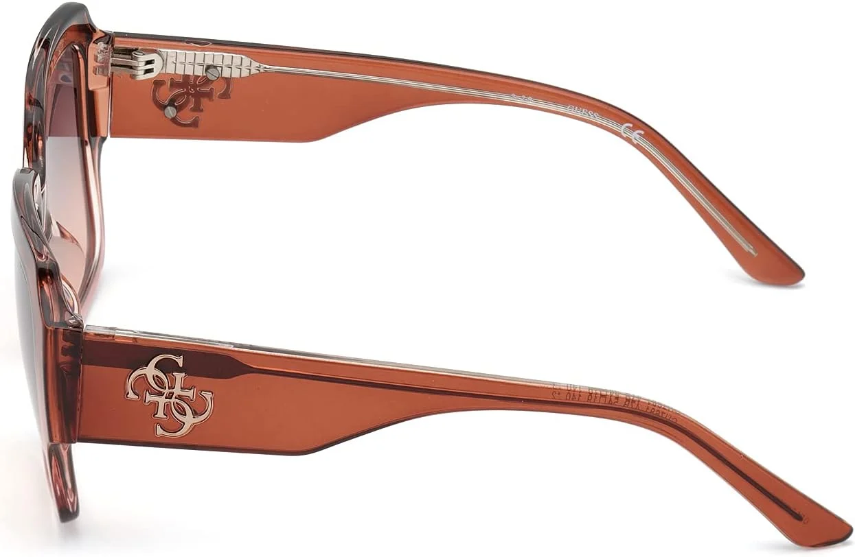 عینک آفتابی زنانه گس مدل GU768147B، رنگ: قهوه ای روشن/متفرقه/دودی تدریجی، سایز: 54