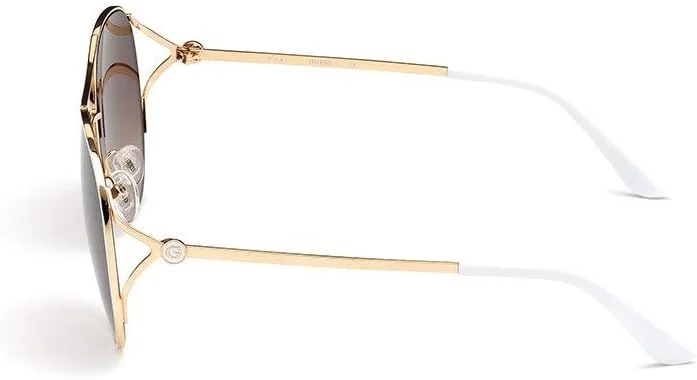 عینک آفتابی زنانه گس مدل GU768632W، رنگ: طلایی/آبی گرادیان، سایز: 59 عینک آفتابی زنانه گس مدل GU768632W، رنگ: طلایی/آبی گرادیان، سایز: 59