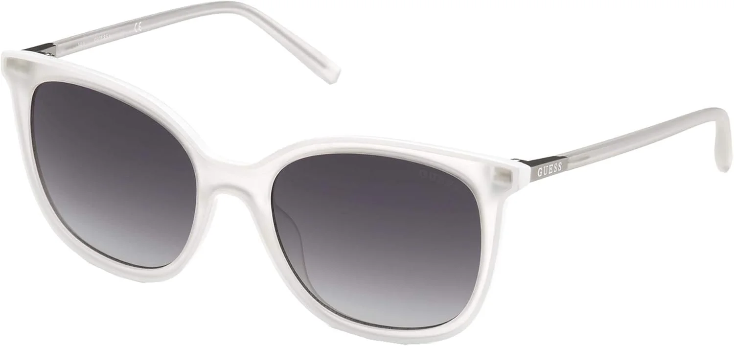 عینک آفتابی زنانه گس GU306026B، رنگ: کریستالی/دودی تدریجی، سایز: 55