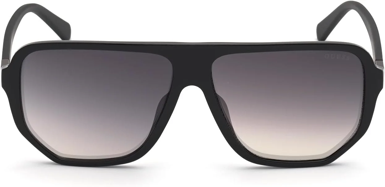 عینک آفتابی مردانه گس GU00003 01Q مشکی براق 60/13/145