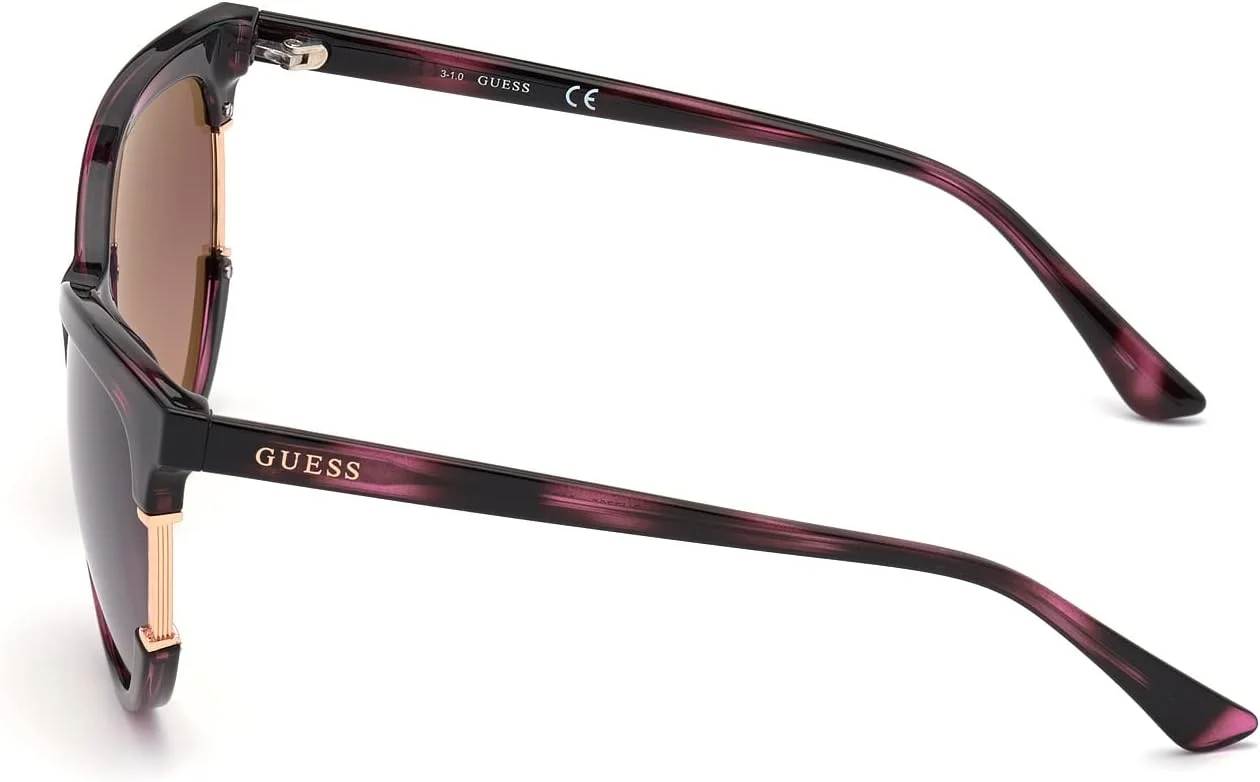 عینک آفتابی زنانه گس مدل GU772583Z، رنگ: بنفش/متفرقه/گرادیان یا آینه بنفش، سایز: 57