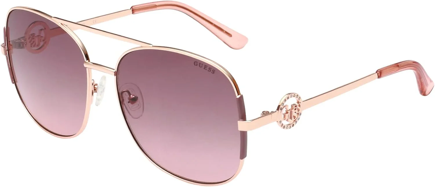 عینک آفتابی مربعی بزرگ GUESS Factory با لنزهای رنگی