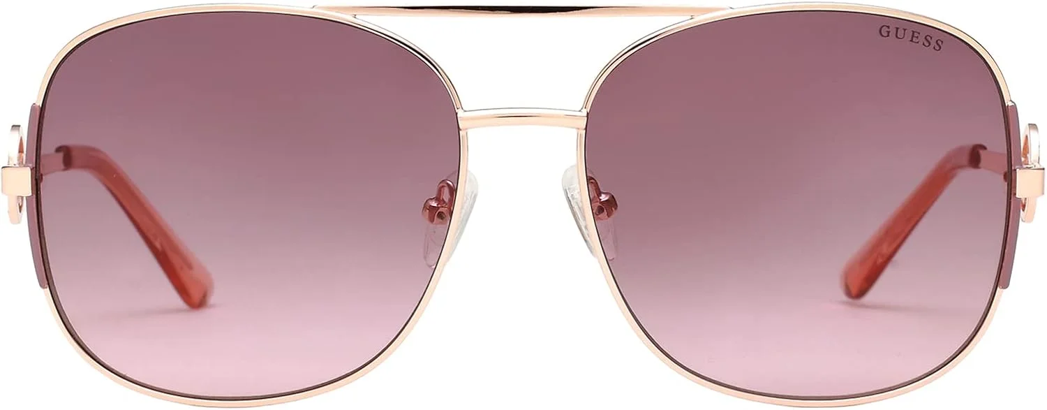 عینک آفتابی مربعی بزرگ GUESS Factory با لنزهای رنگی