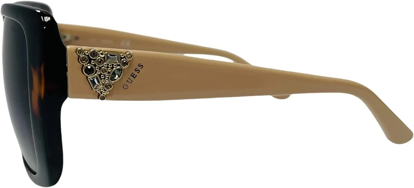 عینک آفتابی مربعی زنانه گس مدل Gu7788-s، هاوانا بلوند/آبی گرادیان، بزرگ